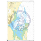 British Admiralty Nautical Chart 644: Mozambique, Baía de Maputo